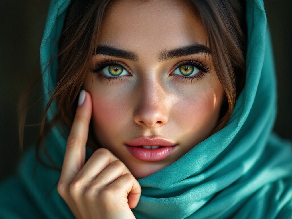 لنز طبی سالانه مناسب خانوم های جوان
